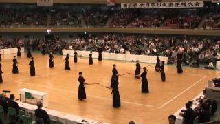 第61回全日本剣道選手権大会　（20131103　公開演武　木刀による稽古法）FKB２４