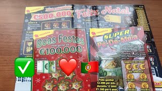 Raspadinha, Portugal scratchcards