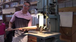 What's inside a Wood Baseball Bat?