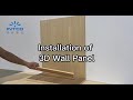 How to install 3D wall panel?——Intco Decor| 3D wall panel manufacturer