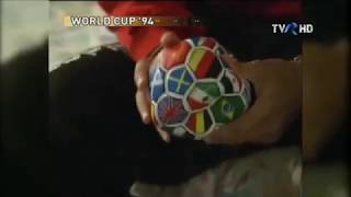 Young Constantin Galca in hotel room (World Cup'94)