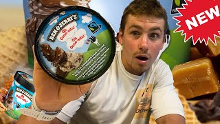 NEW BEN AND JERRY'S ICE CREAM REVIEW! Canadian Exclusive! OH Cone-Ada! Taste AND REVIEW!