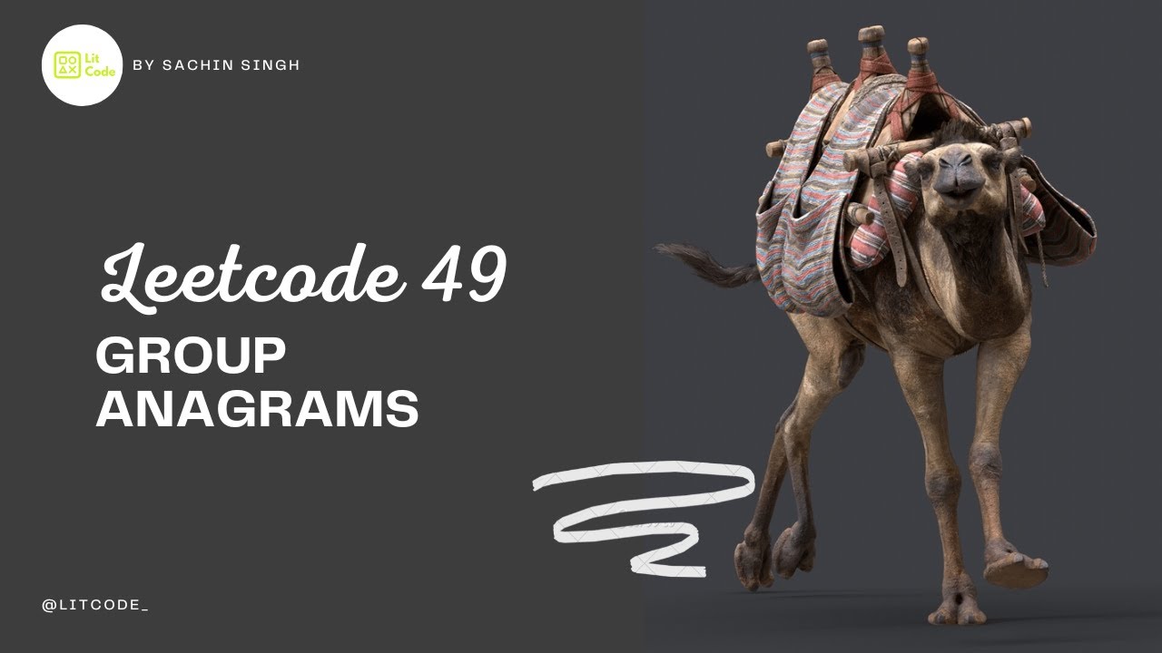 Leetcode 49 Group Anagrams Python Solution Youtube