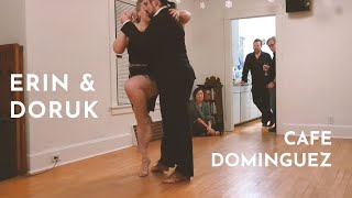 Erin and Doruk at Tango House of Madison: Cafe Dominguez