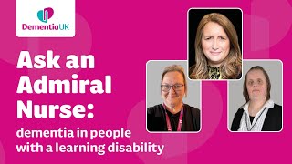 Dementia in people with a learning disability