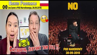 Dawid Podsiadlo - No (na żywo z PGE Narodowego, 28.09.2019)|Dutch couple REACTION