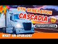 All New 5th Generation FREIGHTLINER CASCADIA Semi Truck!