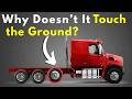 Why Do Some Truck Tires Not Touch the Ground?