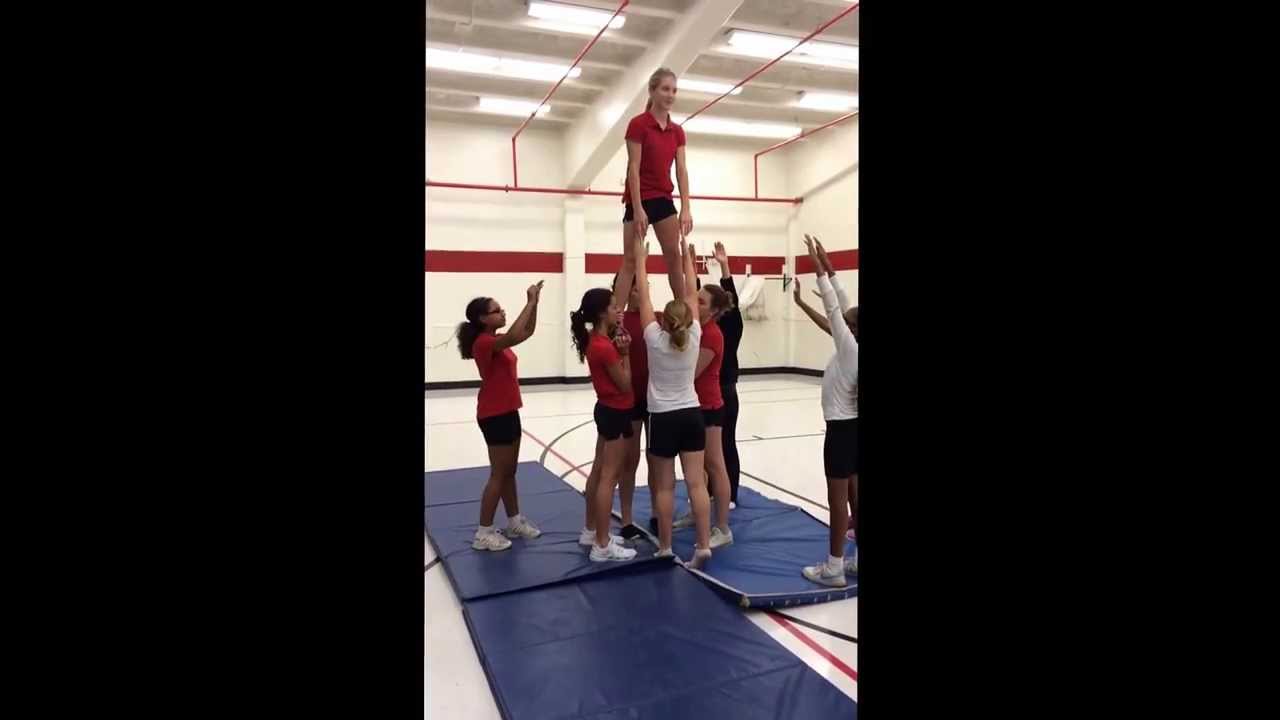 Cheer Stunt Fail Youtube