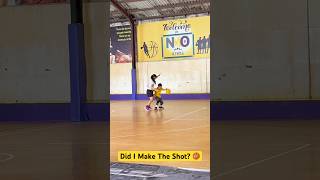 Did I make the shot?? 🤯 Kids Basketball Training #basketball #shorts