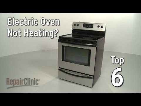Why is my GE electric oven not heating up?