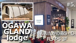 【NEW OPEN】柏の葉から移転オープンした『OGAWA GLAND lodge』に遊びに行ってきたよ♪我が家自慢の『アポロンTC♪』設営もちょこっとお見せします♪