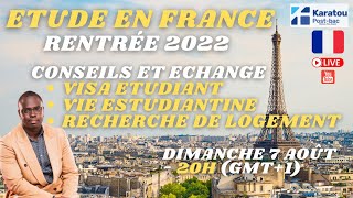 Conseils sur les Etudes en France 2022 - Je réponds à vos questions - Campus France ou Privé