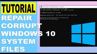 Repair Windows 10 Corrupted System files | SFC SCANNOW