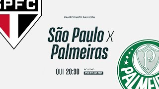 Chamada do CAMPEONATO PAULISTA 2022 no Premiere - São Paulo x Palmeiras (10/03/2022)
