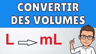 Vidéo 10 | Conversion de Volume | Convertir un nombre du Litre (L) au Millilitre (mL)