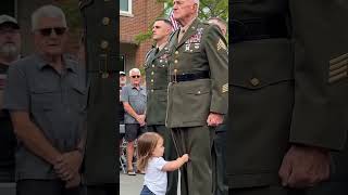 Veteran Breaks Protocol for the Sweetest Reason 🎖️❤️
