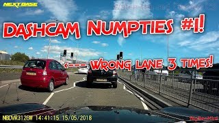 Dashcam Numpties #1 - Left to go Right on a roundabout!