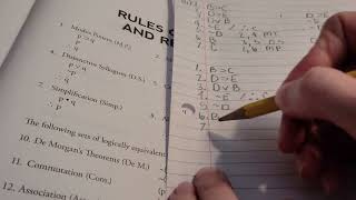 INTERMEDIATE LOGIC | Exercise 15a, No. 16