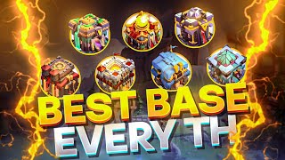 TOP BEST BASE LINKS For Every Town Hall (War \ CWL \ Trophy) In COC 2024🔥!