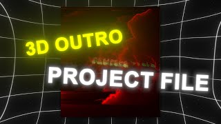 AFTER EFFECTS Free 3D Outro