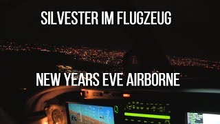 Silvester über Nürnberg: 2017 gestartet, 2018 gelandet - (en) New Years Eve overhead the city!