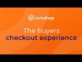 Shipping on Bob Shop: The buyer checkout experience