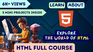 Learn HTML in Tamil | Beginner Friendly Full Course Tutorial | With 5 Mini Projects