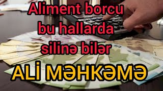 Aliment borcu bu hallarda silinə bilər – Ali Məhkəmə