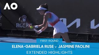 Elena-Gabriela Ruse v Jasmine Paolini Extended Highlights (1R) | Australian Open 2022
