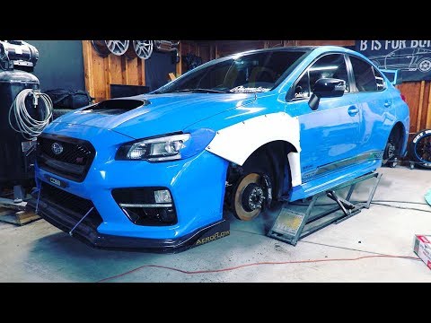 How To Widebody A 2016 WRX STI - Pt 1 How To Widebody A 2016 WRX STI - Pt 1