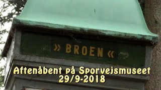 Aftenåbent på Sporvejsmuseet - 29/9 - 2018