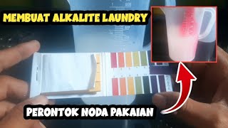 CARA MEMBUAT ALKALITE UNTUK LAUNDRY @IQ99CLIPS