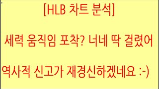 [HLB차트분석]개인적 견해 및 상승 시나리오이니 참고만 하세요. 주식에서는 100% 없습니다. 확신을 가져 버리면 큰 낭패를 보게 됩니다. #hlb #에이치엘비 #hlb주가전망