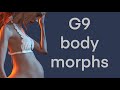 Genesis 9 body morphs (overview) Daz