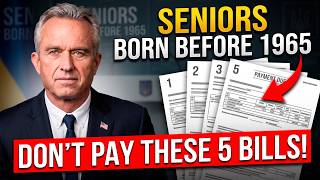 ⚡️SENIORS, STOP PAYING THESE 5 BILLS! Seniors Are Legally Exempt (Most Don't Know)