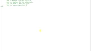Python: While loop accumulator worked example