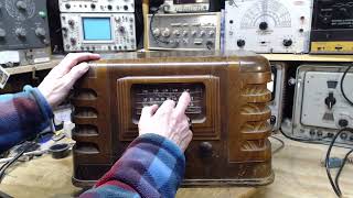 Canadian Westinghouse Model 684 Video #1 - Checkout and Power Up