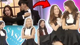 [ENG] When SNSD Covering Back Dancers' Parts (funny)