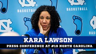 Press Conference (Jan. 9, 2025) | Kara Lawson Recaps Loss at #19 North Carolina