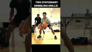 TWO BASKETBALL STATIONARY DRILLS TO HELP YOUR HANDLE!!! #hoopstudy #hoops #basketballtraining