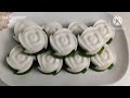 วิธีทำวุ้นกะทิใบเตยเม็ดแมงลัก pandan coconut milk jelly sek food u0026diy