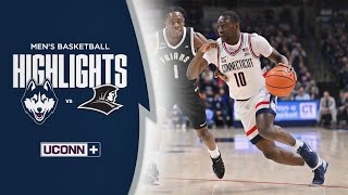 HIGHLIGHTS | UConn Men's Basketball vs. Providence