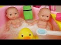 Baby Doli and Bath toys baby doll play