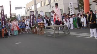 第33回寒河江まつり「神輿の祭典」『絆　～未来を笑顔(えが)く～』　本神輿