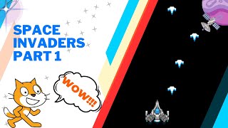 Space Invaders Part 1 | Scratch Tutorial |