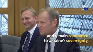 President Tusk meets President of Ukraine - Highlights