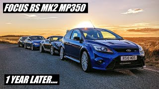 Focus RS MK2 MP350  - 1 Year Later + Exhaust Sound