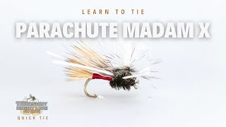 🪶 How to Tie the Parachute Madam X – Deadly Terrestrial \u0026 Hopper Pattern! 🎣