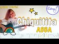 Chiquitita Fingerstyle Guitar Tutorial with On-Screen TAB - ABBA